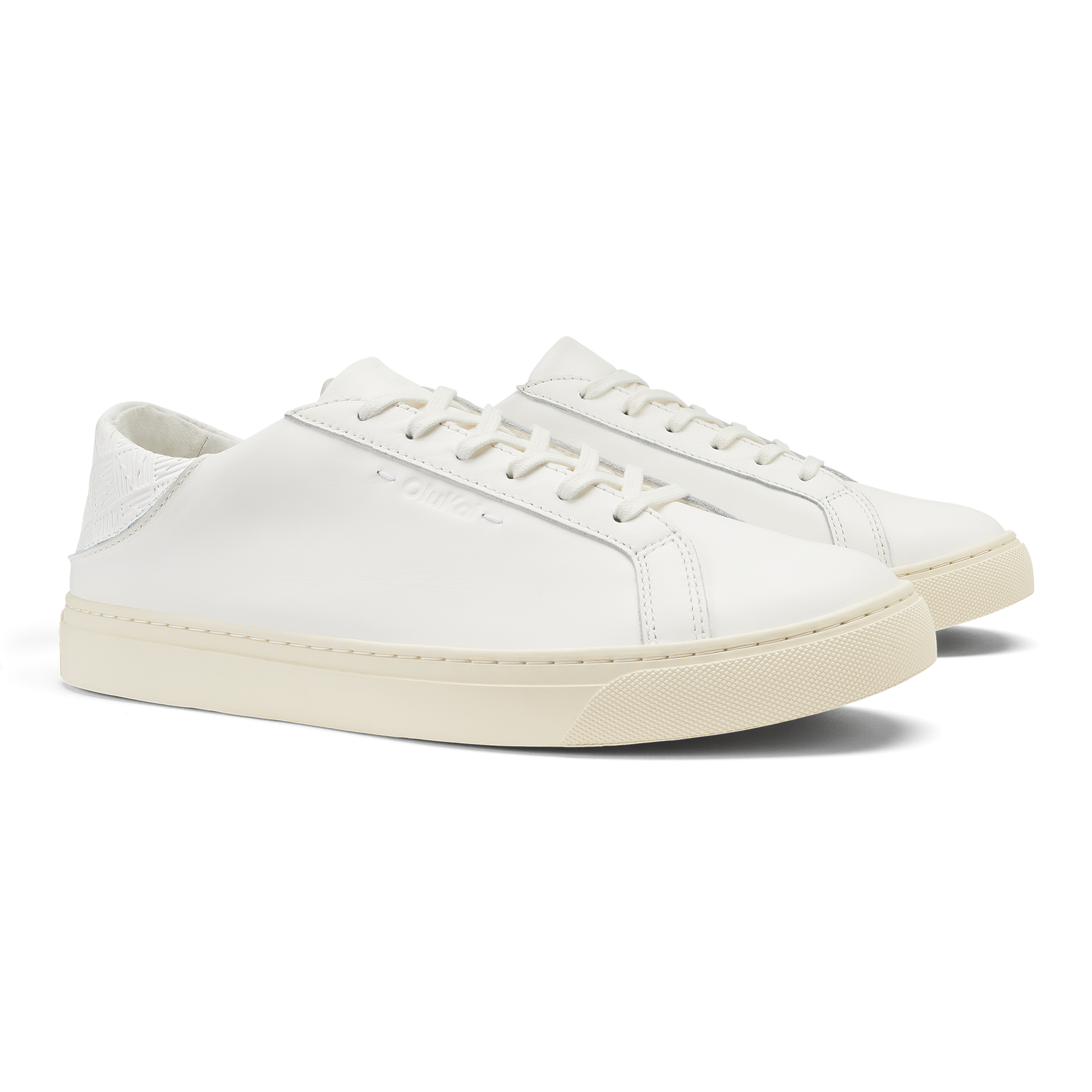 Kou Lace Up - White / White - Image 3